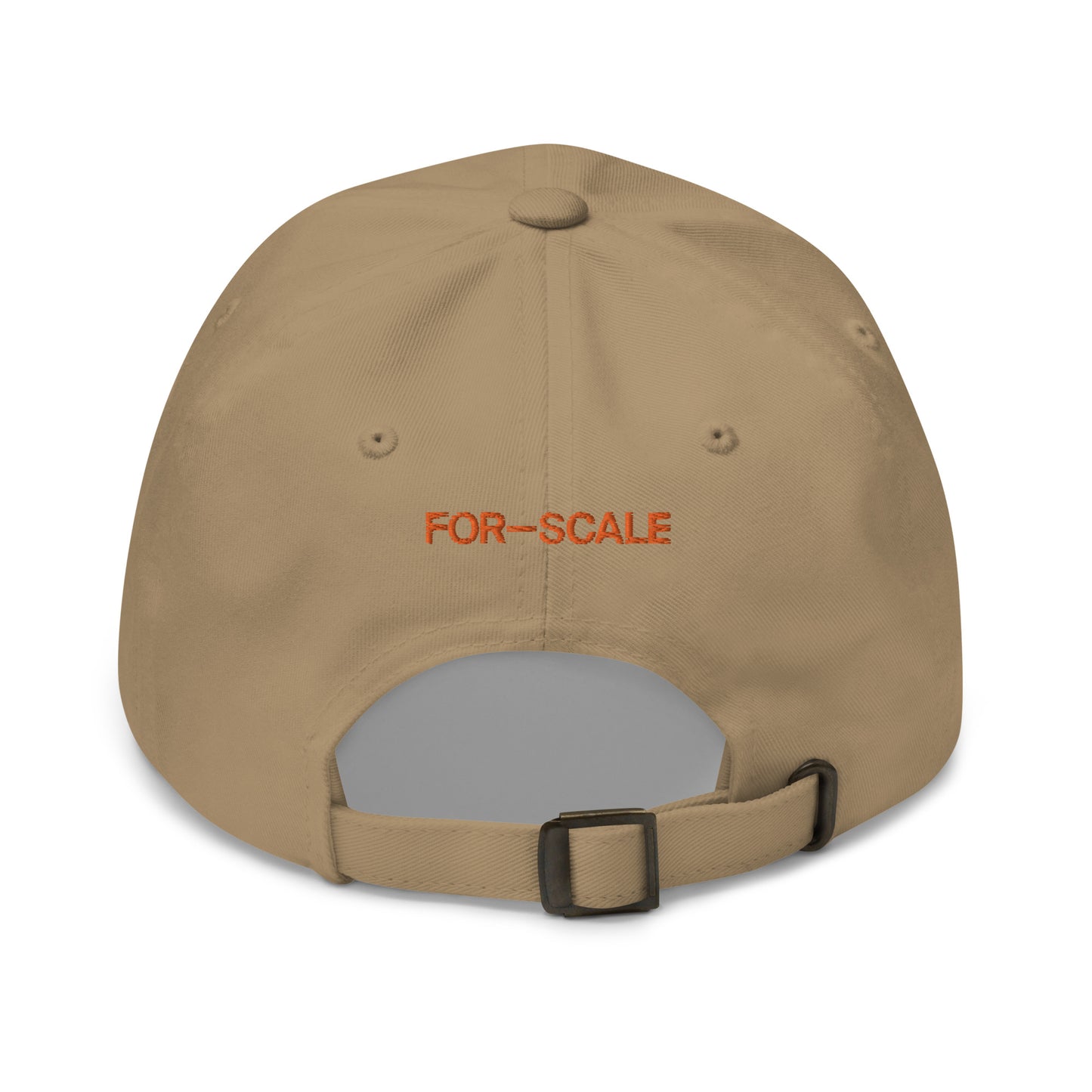 “FURNITURE” HAT - BEIGE WITH ORANGE
