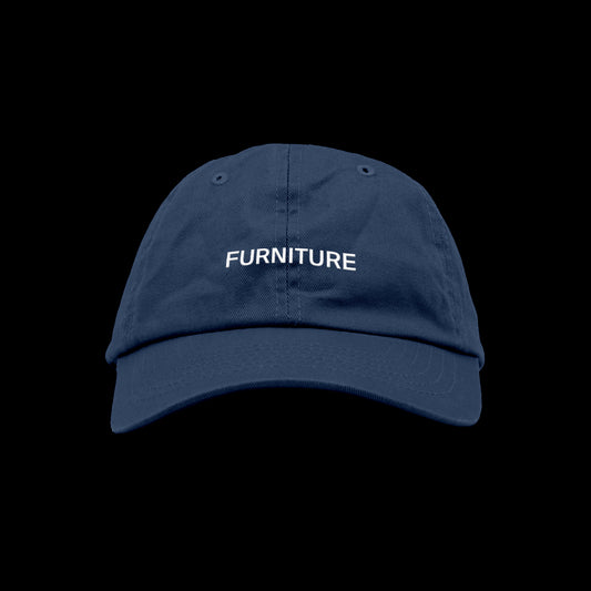 “FURNITURE” HAT - BLUE WITH WHITE