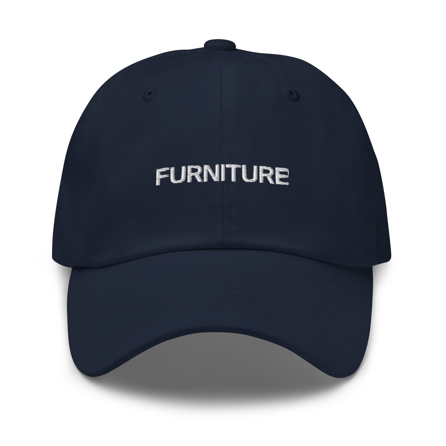 “FURNITURE” HAT - BLUE WITH WHITE